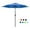 Ocean Blue, variant on Scafild | 7.5 ft Solar LED Light Patio Umbrella Outdoor W/ Easy Tilt - Peacock Blue
