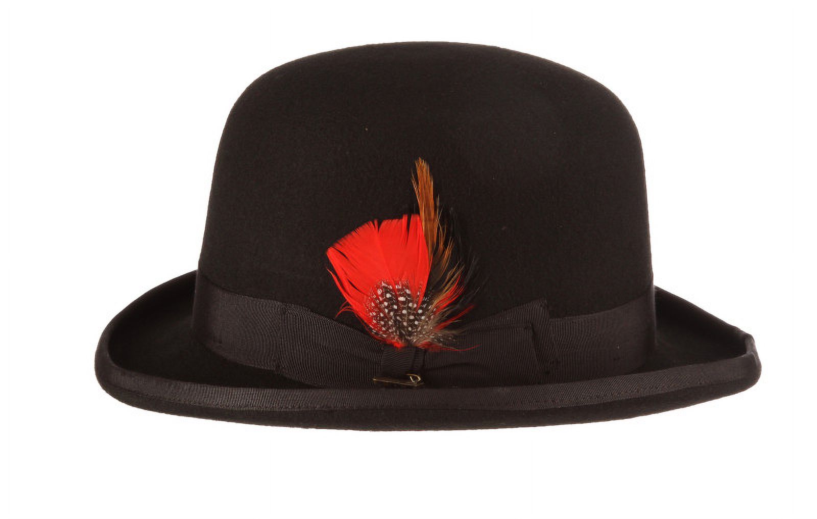 Scala Classico Men's Felt Teardrop Fedora - Wool Blend, New With Tags