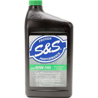 High Performance Synthetic Big Twin Gear Oil - SAE 80W-140 - 1 Qt.