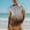 Khaki, variant on LMOIPLI Men's Summer Striped Shirts Button Down Short Sleeve Beach Vacation Hawaiian Shirt Casual Stylish Gradient Tops Khaki XS