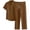Brown, variant on Tracksuit Men Men's Summer Sportswear Suits Sportswear Breathable Short Sleeved Shirts And Sports Trousers With Pockets 3 Piece Dress Suit Sports Coat Light Tux 3 Piece Man Suits Suit Pengu Brown XXL