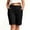 *Black, variant on Women's Solid Color Work Dress Shorts with Pockets ,Casual Office Summer Shorts Army Green,Women's Plus L