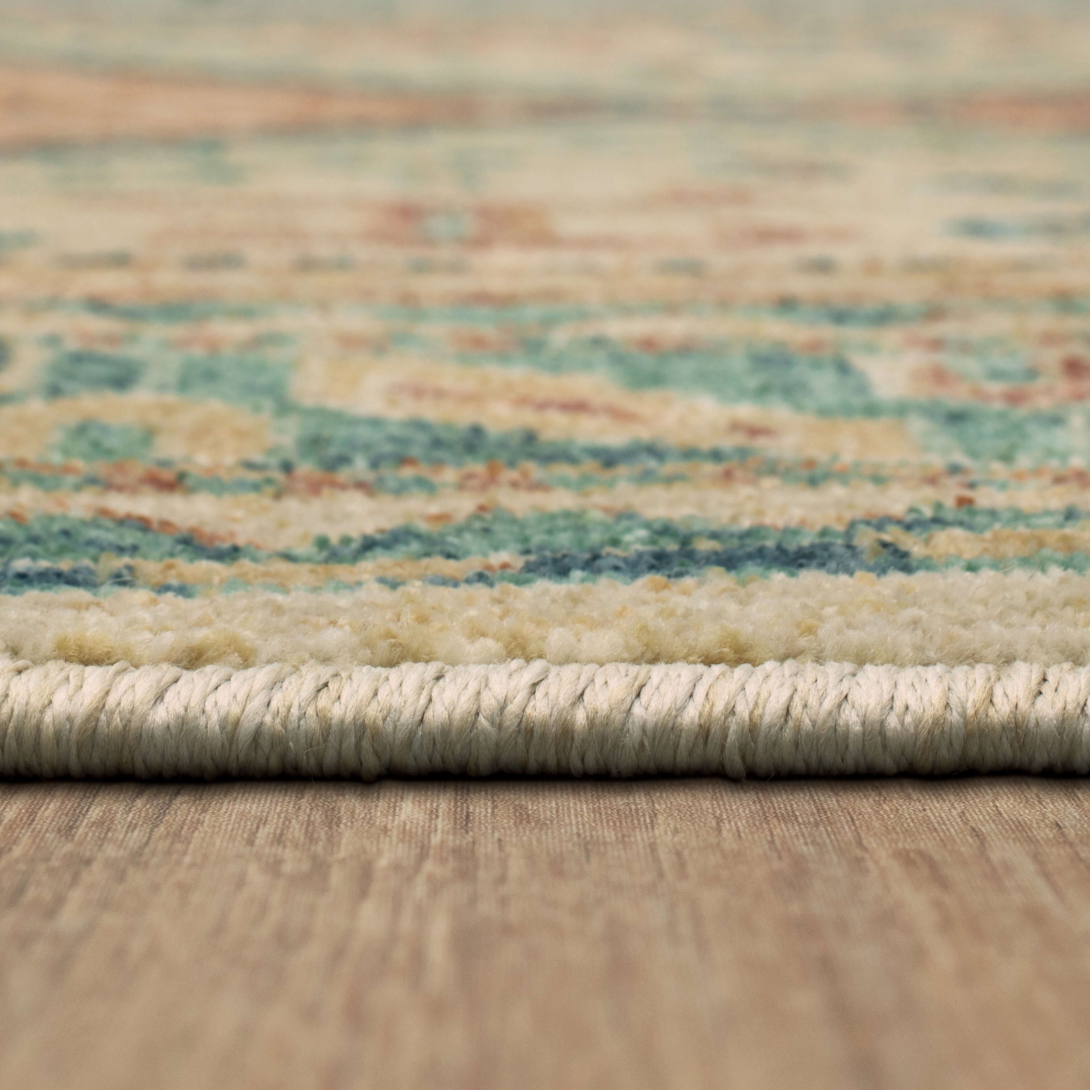 Mohawk Home Choteau Woven Polyester Indooor Area Rug, Tan, 5' x 8'