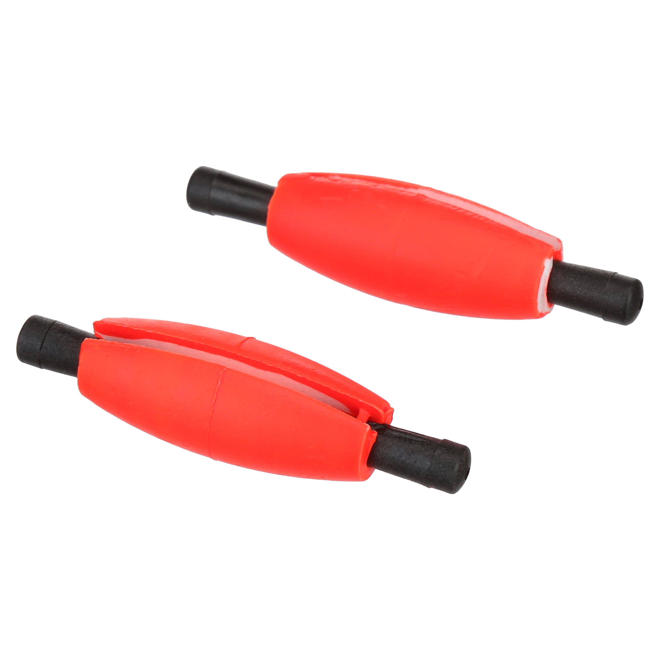 (2 pack) Betts Billy Boy Slotted Peg Cigar Bobbers Fishing Floats, Assorted Colors, 1/2", 4-pack