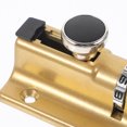 thumbnail image 3 of AURARMLET Latch Combination Lock Slide Door Lock for Wooden Door 1Pack, 3 of 4