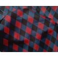 thumbnail image 4 of oneOone Silk Tabby Dark Navy Blue Fabric Argyle Check Dress Material Fabric Print Fabric By The Yard 42 Inch Wide, 4 of 4