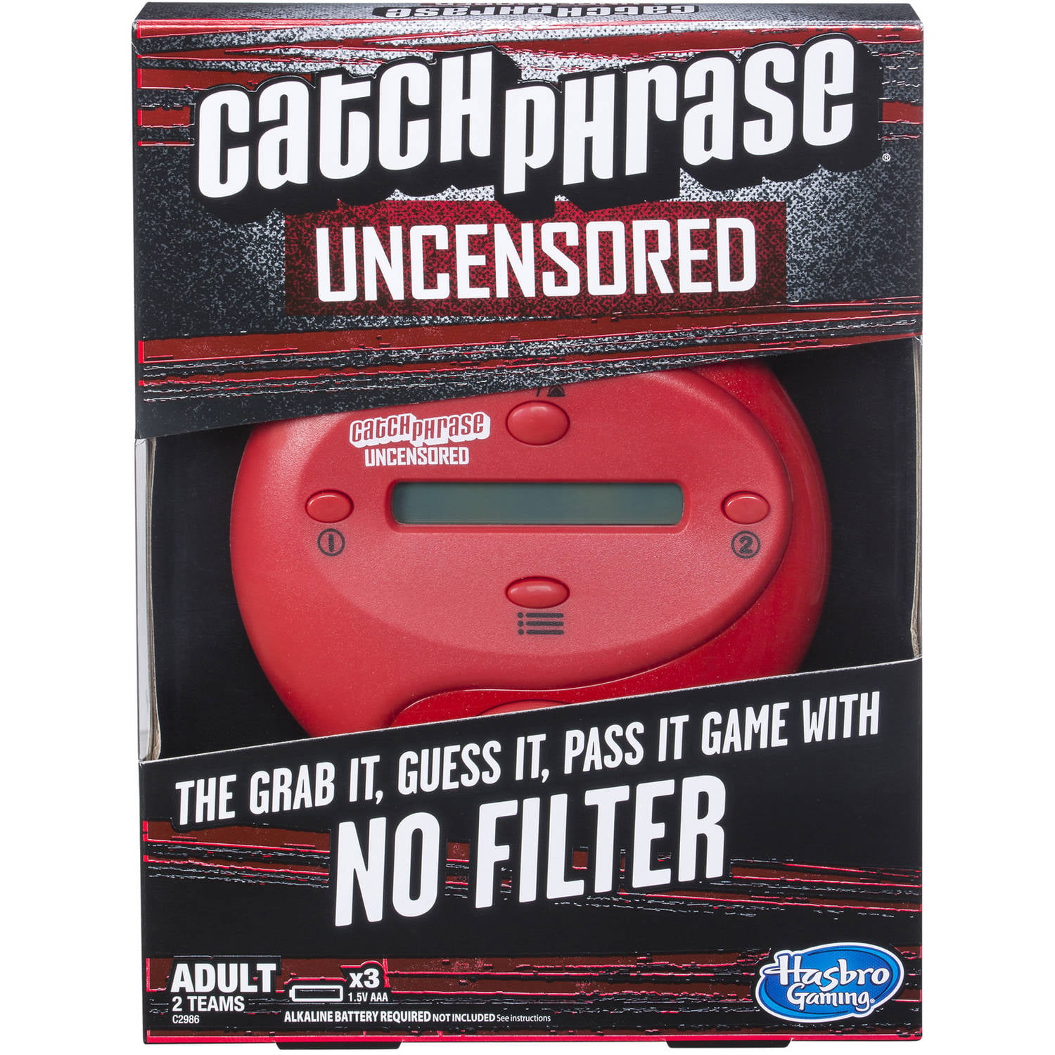 CATCH PHRASE UNCENSORED Adult Party Game Eletronic Hasbro NEW/SEALED 