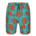thumbnail image 3 of Fotbe Fun Octopus Trajes de Baño Estampados para Hombre, Shorts de Verano de Secado Rápido, Ropa de Playa, Bañadores-3X-Large, 3 of 6