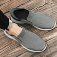 thumbnail image 5 of Big Size Men's Casual Loafers Slip On Canvas Shoes Lightweight Driving Shoes Male Casual Sneakers Flats Walking Shoes, 5 of 10
