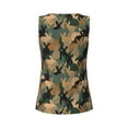 thumbnail image 5 of Sigee Camouflage Rabbit for Women's Workout Tank Top,Running Tank Tops,Sleeveless Gym ClothesSmall, 5 of 8