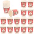 thumbnail image 2 of EXHUMKY Party Supplies Multi-Color Disposable Paper Cups 100 Count Safe and for Events, 2 of 6