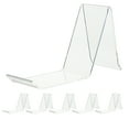 thumbnail image 1 of Miangastore 6Pcs Clear Acrylic Shoe Store Display Stands Sandals Display Stands Shoe Rack Holder, 1 of 9