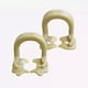 thumbnail image 5 of Riwesomey Abrazaderas de barrera de caucho para esterilizables en autoclave Den-tal Da-m Den-tal Da-m Clips Abrazaderas de caucho Da-m Molar Material de laboratorio Pequeño para premolar, 5 of 6