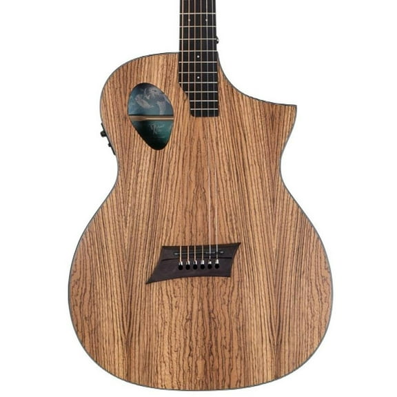 Michael Kelly Forte Exotic Zebra Acoustic Electric Guitar