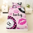 thumbnail image 3 of Erosebridal Kids Teens Sport Billiards Snooker Twin Sheet Sets 3pcs,Bling Glitter Print Bedding for Boys Girls,Lightweight Room Decor, 3 of 5