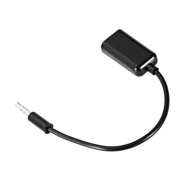 Cable divisor de audio Yotijar 3.5mm a Adaptador de Enchufe Doble Auxiliar de 4 Polos