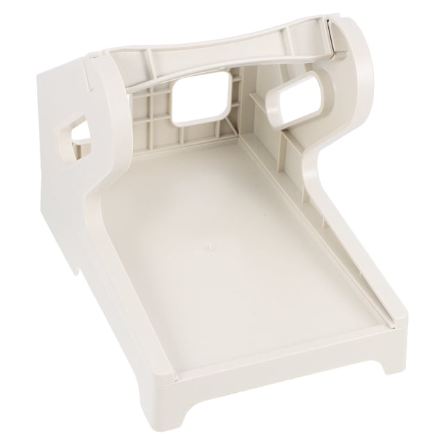 SEWCHICS Small Business Packaging Supplies Sticker Roll Holder Stand Plastic White Professional Design 1Set