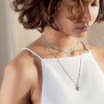 thumbnail image 4 of Collar con Números de Plata/Acero Inoxidable Joyería Numerológica-999-Plata-Código de Producto 44128 Plata 999, 4 of 5