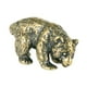 thumbnail image 3 of Escultura en miniatura de latón con diseño de oso en 3D, 4 x 2,1 cm, adorno coleccionable para el hogar, sala de estar, dormitorio, decoración de mesa, 3 of 9