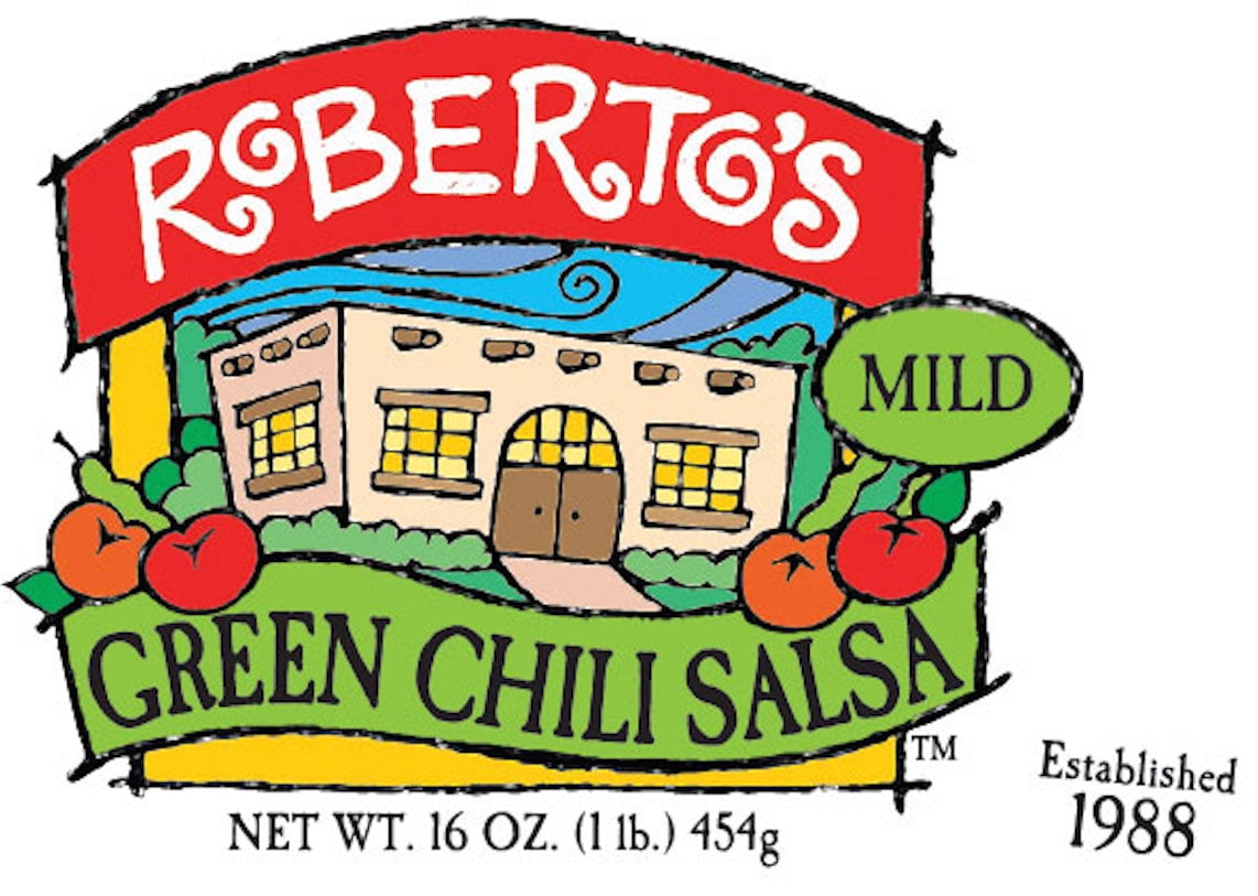 Roberto's Green Chili Salsa Mild, 16 oz