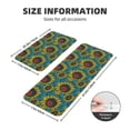 thumbnail image 2 of Honeii Sunflowers Print Kitchen Mat [2 PCS] for Floor, Waterproof Non-Slip Rugs, Kitchen Decor,Standing Mat for Floor,Office, Sink, Laundry, 2 of 6