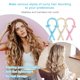 thumbnail image 4 of Diadema con varilla para rizar sin calor, rulos de seda sin calor para cabello largo y puedes dormir en rulos de espuma suave, varillas para rizar durante la noche, cinta para rizar y varillas flexibles para cabello natural MFZFUKR CZJP-HY15-5, 4 of 7