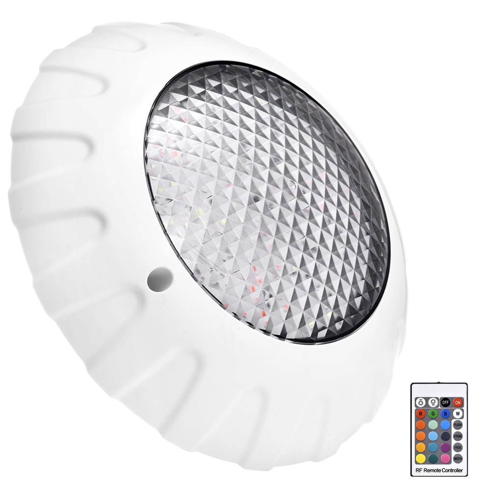 Virwir 12V LED RGB Diving Light Remote Control Underwater Night Light