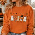 thumbnail image 3 of Halloween Nurse Shirt, Cute Spooky Medical Crew Sweatshirt, Ghost Stethoscope Bandage Prescription Hoodie and T-Shirt, Healthcare Worker Gift, 3 of 8