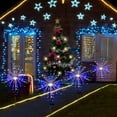 thumbnail image 6 of Solar Garden Firework Lights, 2 Pack 150 LED 2 Lighting Modes Multicolor Outdoor Waterproof Firework Solar Garden Decorative Lights for Walkway Pathway Backyard Patio Yard Christmas Decoration, 6 of 6