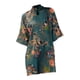 thumbnail image 2 of Vestido de noche chino para mujer, Cheongsam mejorado, vestido Cheongsam chino informal para aniversario, bodas, fiestas, regalo de cumpleaños verde, 2 of 7