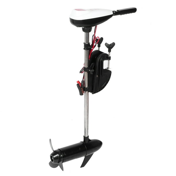 Motor fueraborda, motor eléctrico para barco de 12 V y 60 lb de empuje, motor fueraborda con rendimiento finamente ajustado