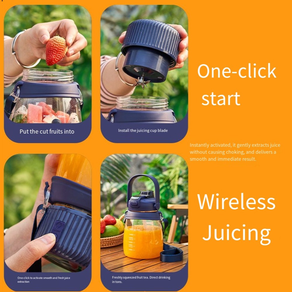 Portable Blender,Smoothie Blender, Personal Blenders,Leakproof-Lid And Sip Spout
