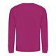thumbnail image 2 of Awdis - Sudadera lisa con cuello redondo Unisex (Fucsia Festival), 2 of 2