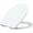 White, elongated, regular, variant on ChaoLink Elongated Toilet Seat, Slow Close, Quick Release Hinges, Non-Slip Bumpers, White, Modern Style