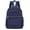 Navy, variant on Small Backpack Purse for Women Stylish Travel School Bags Daypack Nylon Waterproof Shoulder Handbag - Green
