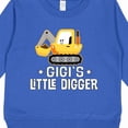 thumbnail image 3 of Inktastic Gigi Little Digger Construction Truck Toddler Sweatshirt, 3 of 4