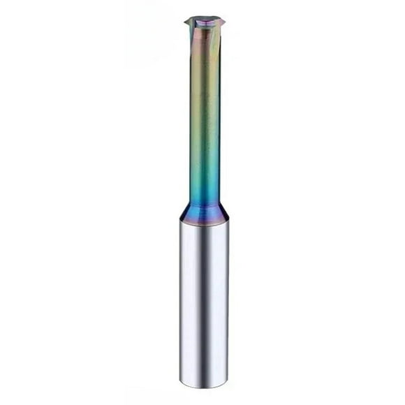 Thread Milling Cutter Tungsten Steel Aluminum 60 Degree M1.2-M8 1 Tooth For Home Workshop ,Great Multi-Purpose Application