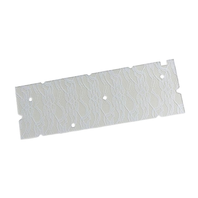 BELOVING Keyboard Case Diffuser Panel Easy to Use Sturdy Keyboard Housing Light Plate White Pattern