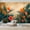 Color 1, variant on Wallpaper Tropical Jungle Sunlight Filtering Canopy rainforest Peel and Stick Wall Murals 69"H x 96"W Removable PVC Wall Paper Self-Adhesive Wall Paintings Art Decor for Bedroom Living Room