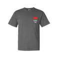 thumbnail image 2 of Heritage Pride Hilarious Smoking Mallard Duck With Cap Mens Short Sleeve T-Shirt-Heather Grey-XX-Large, 2 of 4