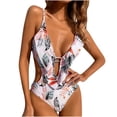 thumbnail image 1 of Conjunto de Bikini informal con estampado de mujer a la moda, traje de baño de una pieza, Bikini, ropa de playa, traje de baño Fridja  nalpqowj50993, 1 of 9