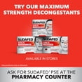 thumbnail image 3 of Sudafed PE Max Strength Non-Drowsy Sinus Decongestant Tablets, 18 Count, 3 of 6