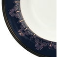 thumbnail image 4 of Noble Cobalt Bone China Deep Plate Set of 4, 4 of 7