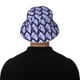 thumbnail image 5 of Balery blue starry sky Skull flower Sombreros para el sol para hombre y mujer, sombrero de pescador con UPF 50+, 5 of 6