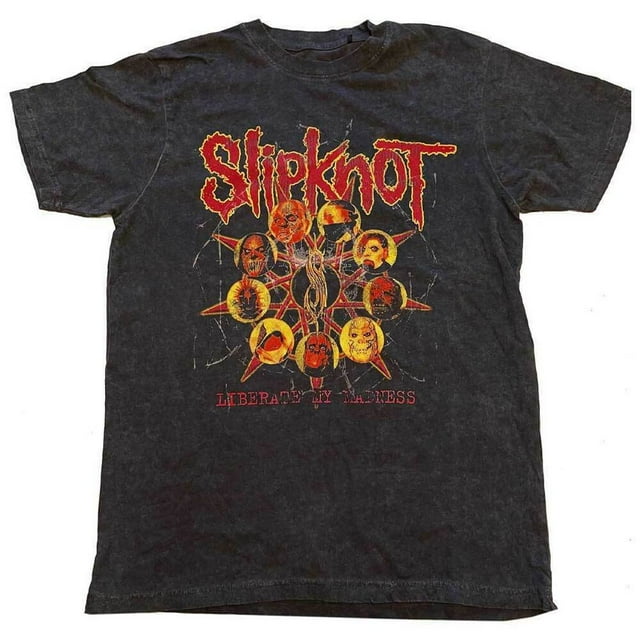 Slipknot Boys/Girls Liberate Back Print T-Shirt