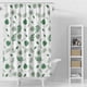 thumbnail image 1 of Lankey Clear Water Cube Style Shower Curtain Liner 71" x 71" PEVA 3D Translucent Shower Liner with Hooks Lankey Cortina de la ducha, 1 of 7