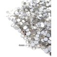 thumbnail image 4 of 1440pcs 4mm Ss16 Sparkly Round Flatback Rhinestones Crystals, Non-self-adhesive, 4 of 5