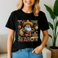 thumbnail image 2 of Christmas Tis The Season Xmas Mexican Santa Sombrero Design, Retro Christmas Shirt, Xmas TShirt, Cute Santa Claus Holiday, Merry Christmas Gift, 2 of 5