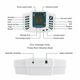 thumbnail image 5 of Electric Massager Tens Machine Unit Pulse Muscle Stimulator Physiotherapy Pain Relief With 16 Electrode Pads, 5 of 5