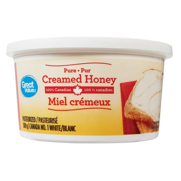 Great Value Pure Creamed Honey Pasteurized